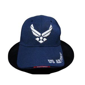 Han Wild MILITARY U.S. AIR FORCE Blue Adjustable Hat